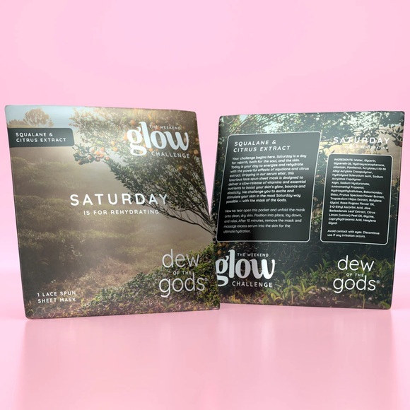 The Weekend Glow Challenge Sheet Masks - unopened package - Picture 5 of 7